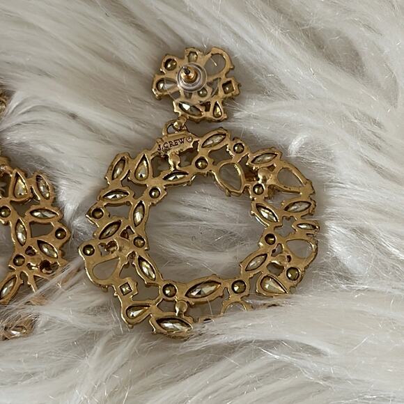 J. Crew | Colorful Floral Hoop Earrings - Picture 6 of 8